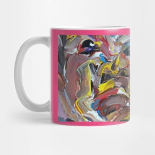 Expresstionist Baby Face Portrait 396 Mug